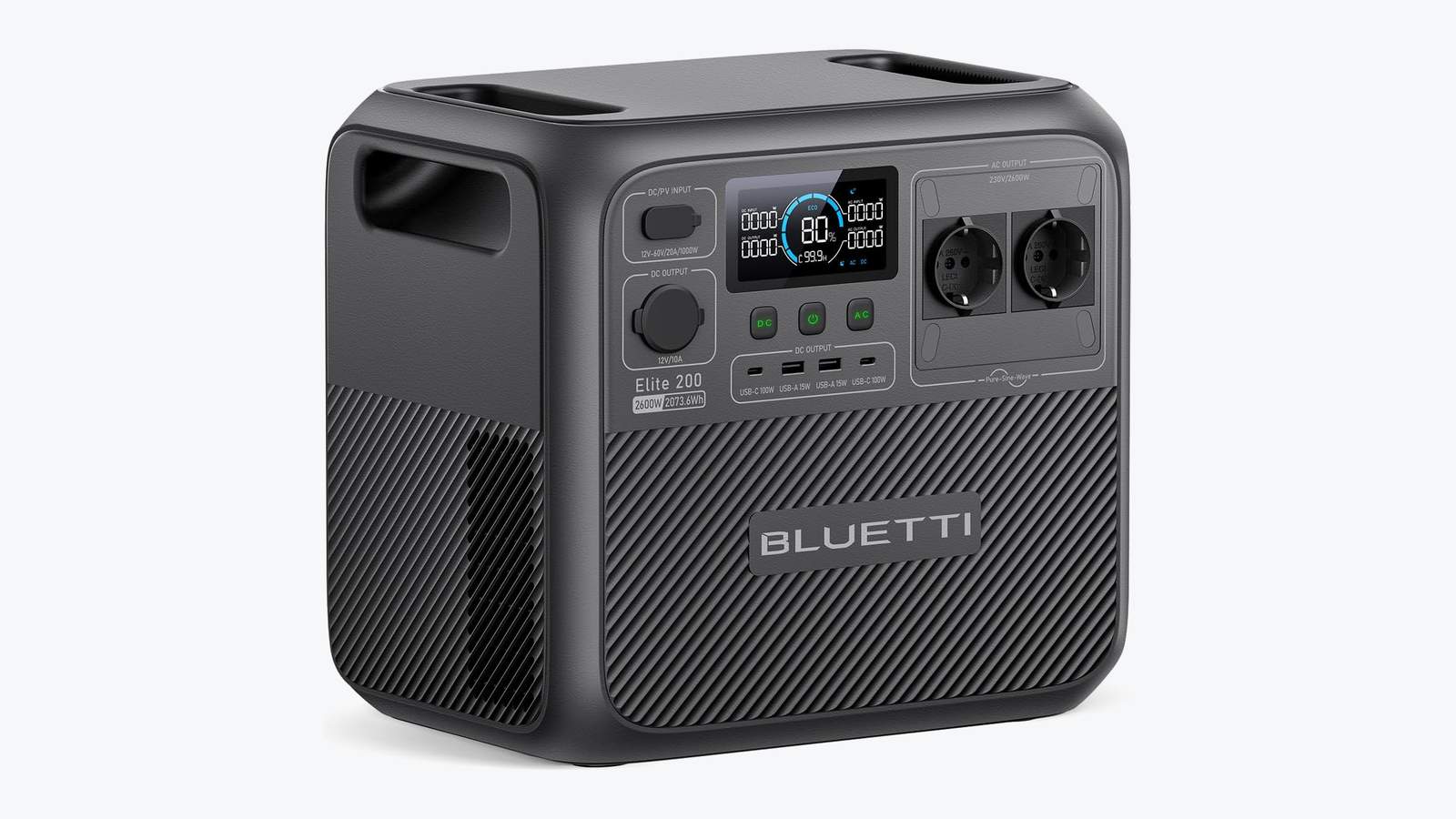 Bluetti Elite 200 V2, estación de energía portátil de 2.073,6 Wh