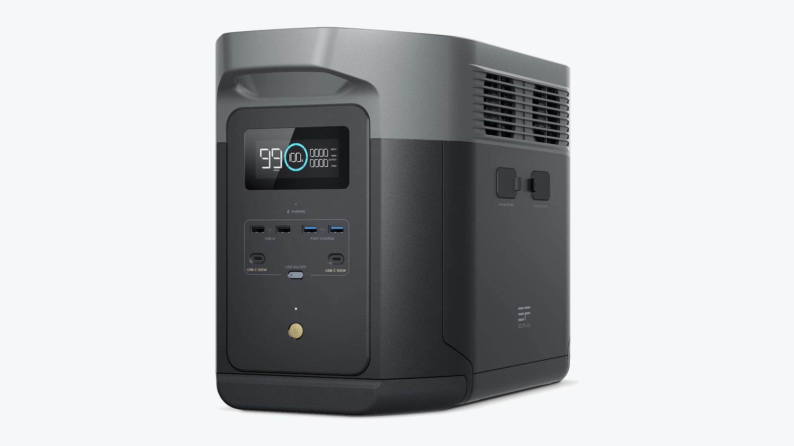 EcoFlow Delta 2 Max, estación de energía portátil de 2.048 Wh