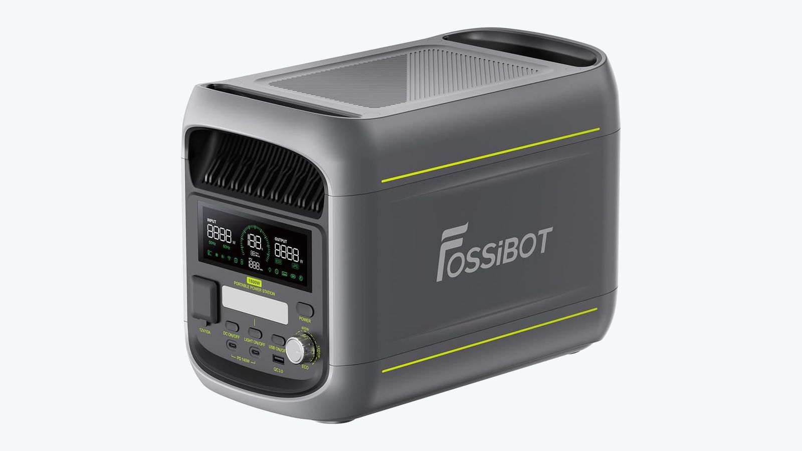 FOSSiBOT F1800, estación de energía portátil de 1.024 Wh